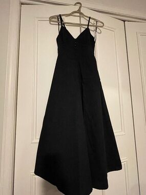 Black Corset  Dress w/ Pockets